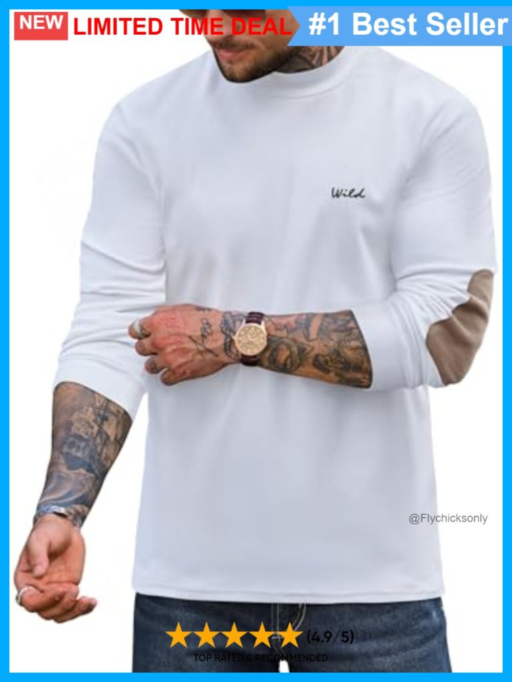 Mock Turtleneck Thermal Pullover Long Sleeve